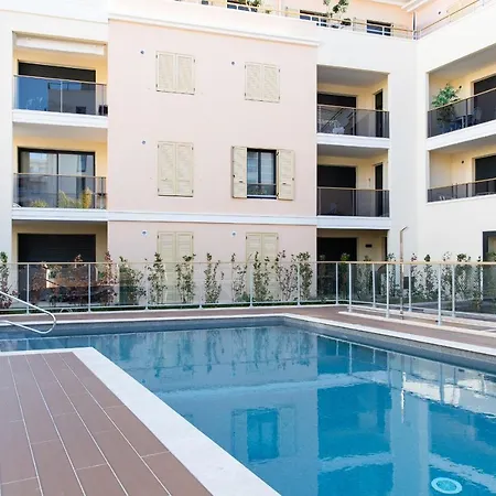 2-br With Garden And Pool In The Heart Of Palm Apartman Cannes
