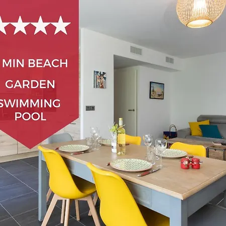2-br With Garden And Pool In The Heart Of Palm Cannes